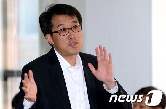 본문 이미지 - 무소속 안철수 후보 캠프 유민영 대변인 © News1 박정호 기자