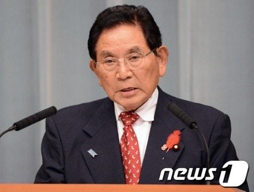 본문 이미지 - 다나카 게이슈 일본 법무상. © AFP=News1 