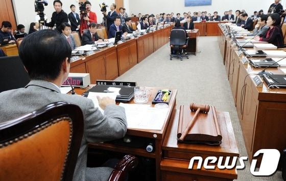 본문 이미지 - 지난해 국회 문방위 국정감사 모습. /뉴스1 © News1   오대일 기자