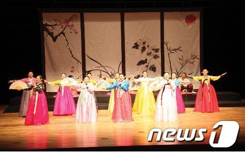 본문 이미지 - 지난해 열린 무형문화제 합동 예능공개행사 모습. 사진=광주시 © News1 