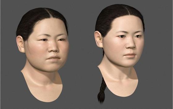 본문 이미지 - 유관순 부종안(좌), 유관순 구타 전 모습(우).© News1  