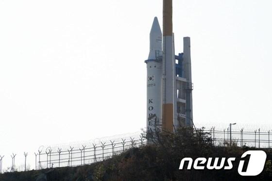 본문 이미지 - 우리나라 첫 우주발사체 나로호(KSLV-1). © News1