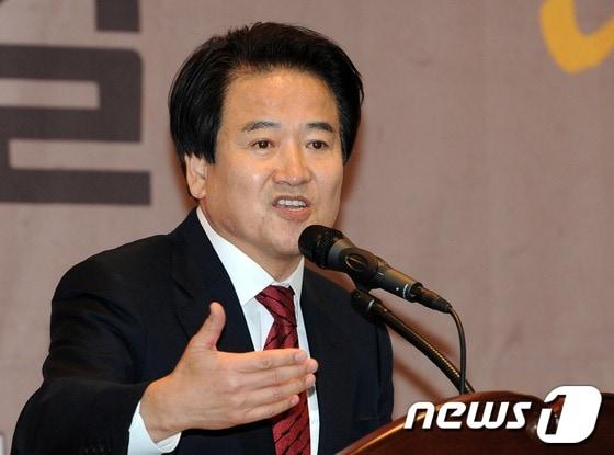 본문 이미지 - 민주통합당 정동영 상임고문. 2012.11.6/뉴스1 © News1 허경 기자