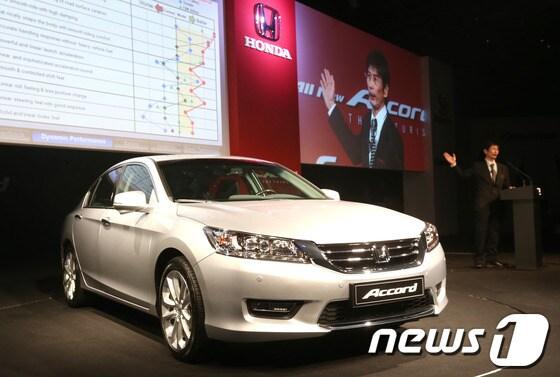 본문 이미지 - 혼다 중형세단 '어코드'© News1   