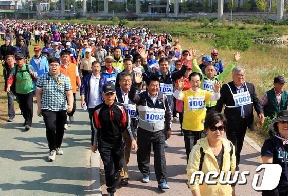 본문 이미지 - 의정부시 한마음걷기대회 / 사진제공=의정부시 © News1 