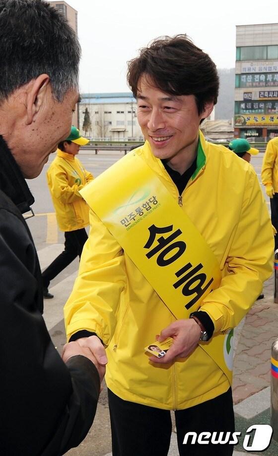 본문 이미지 - 송호창 후보© News1 이동희 기자