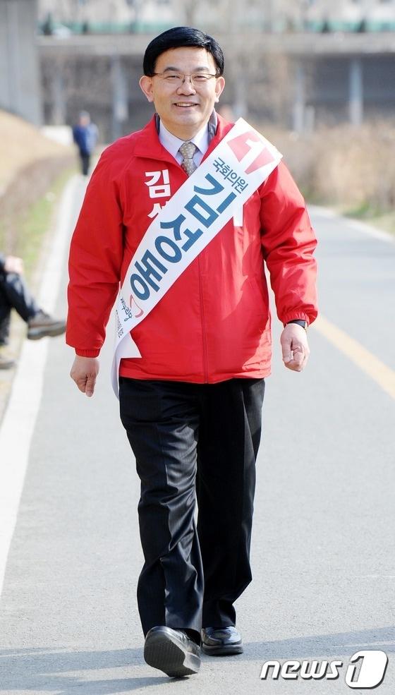 본문 이미지 - 김성동 전 국회의장 비서실장. / (서울=뉴스1) 오대일 기자 ⓒ News1