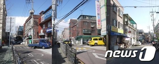 본문 이미지 - 문방구를 찾아보기 힘든 서울 시내 초등학교 앞 골목길들.© News1  