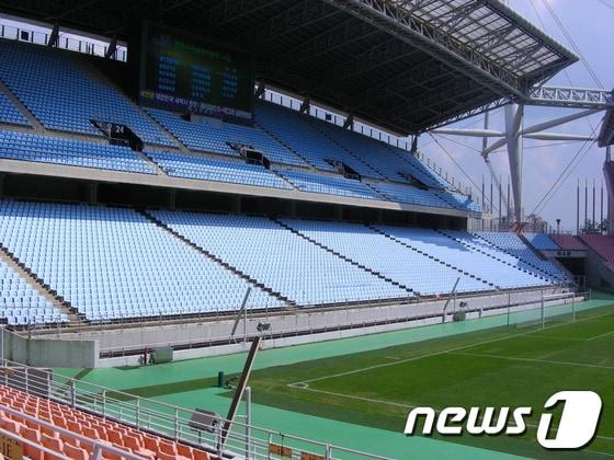 본문 이미지 - 전주월드컵경기장 내부/사진제공=전북 전주시© News1