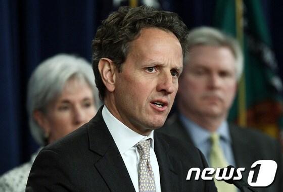 본문 이미지 - 티모시 가이트너 미국 재무장관(사진) ©AFP=News1