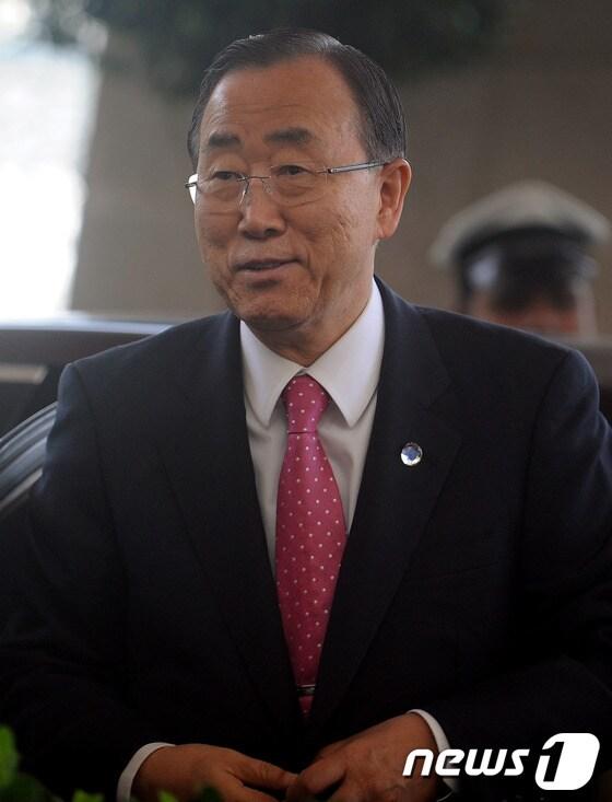 본문 이미지 - 반기문 유엔 사무총장 ©AFP=News1 