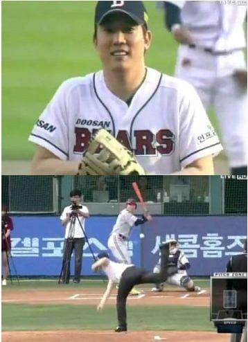 본문 이미지 - (사진=SBS 야구경기 중계 캡처) © News1 