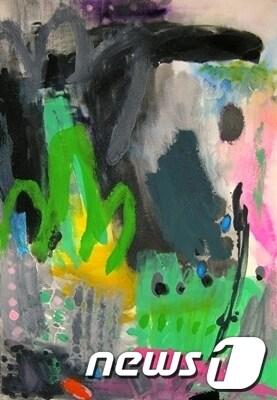 본문 이미지 - 박홍수의 意境(의경)-소리1 수묵채색 © News1 