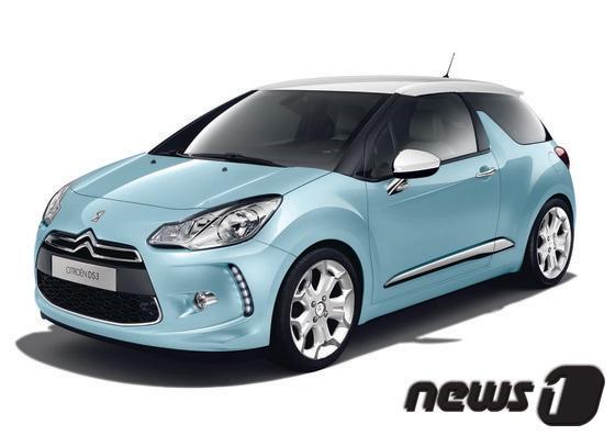 본문 이미지 - 시트로엥 DS3(한불모터스 제공)© News1 