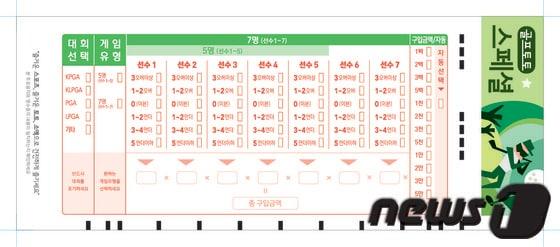 본문 이미지 - 골프토토스페셜 변경안© News1  