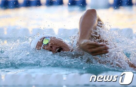 본문 이미지 - 박태환 선수.©AFP=News1 