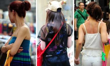 본문 이미지 - 지난해 여름 중구 명동에서 시민들이 다양한 여름 의상을 입고 걸어다니고 있다. 2012.7.25/뉴스1 © News1   안은나 인턴기자