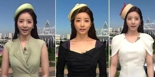 본문 이미지 - 양승은 MBC 아나운서가 28~30일 사흘 연속 베레모 패션을 고수해 누리꾼들의 질타가 잇따르고 있다. © News1 