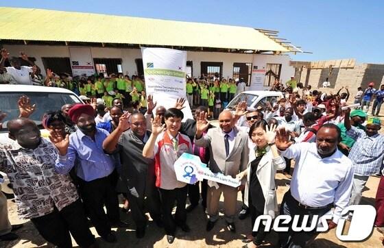 본문 이미지 - 기아차 글로벌 사회공헌 GLP 런칭(사진제공=기아자동차)© News1 