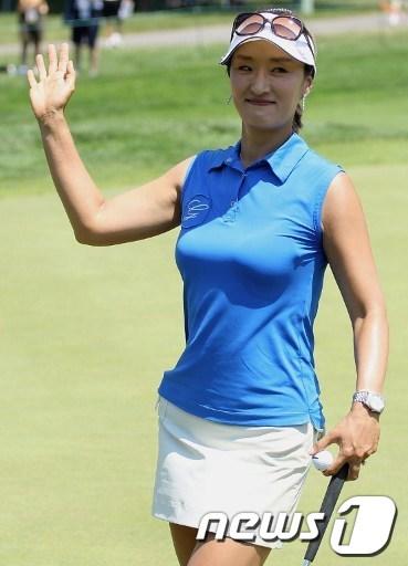 본문 이미지 - 프로골퍼 박지은. ©AFP=News1 