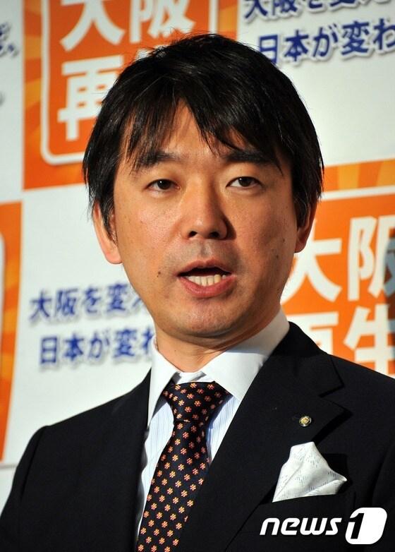 본문 이미지 - 하시모토 도루 일본유신회 공동대표 겸 오사카 시장 ©AFP=News1   