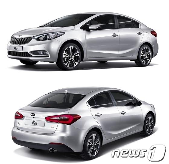 본문 이미지 - K3 전후측면(자료제공=기아자동차)© News1 류종은 기자