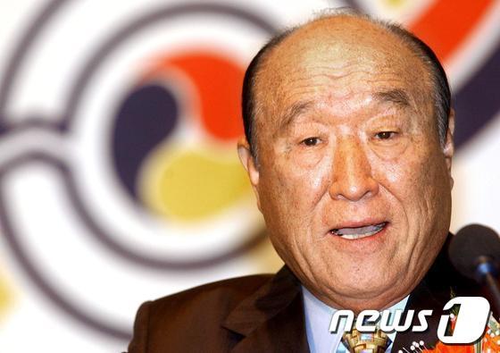 본문 이미지 - 문선명 통일교 총재. © AFP=News1 