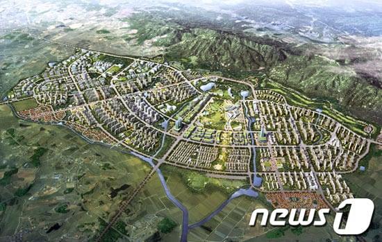 본문 이미지 - 내포신도시 조감도 © News1