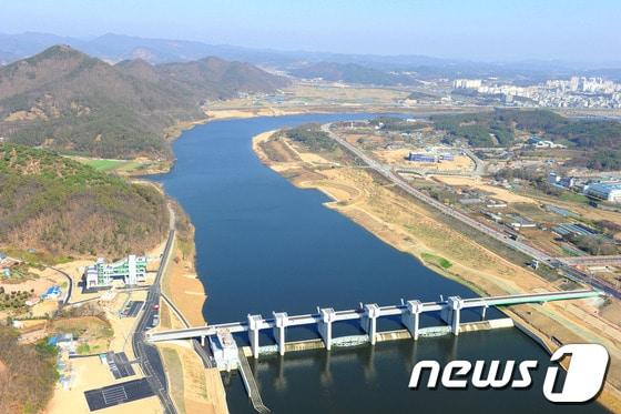 본문 이미지 - 공주보 전경사진© News1 