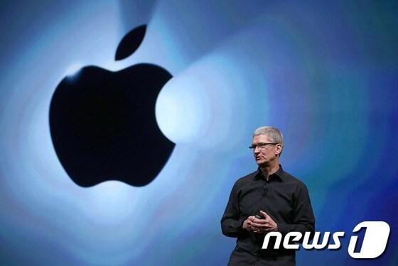 본문 이미지 - 팀 쿡 애플 최고경영자(CEO) © News1
