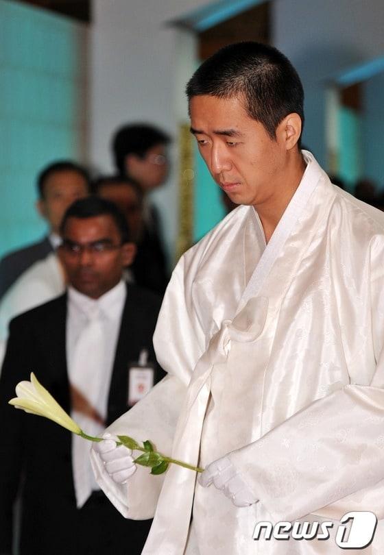 본문 이미지 -  문형진 통일교 세계회장.  © News1 이명근 기자