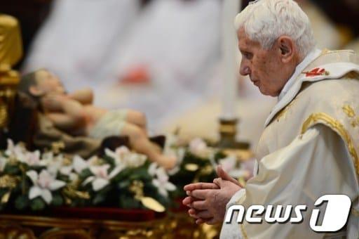 본문 이미지 - 교황 베네딕토16세. © AFP=News1 