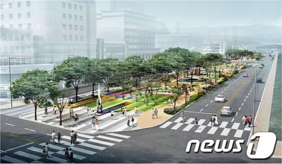 본문 이미지 - 유성명물문화공원 4단계 조감도 © News1 