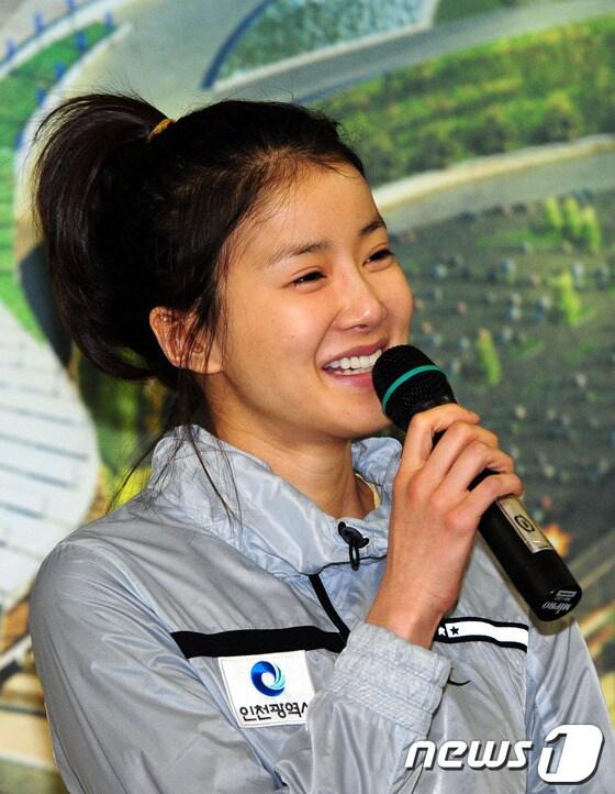 본문 이미지 - 아마추어 복싱 태극마크를 획득한 배우 이시영. © News1 