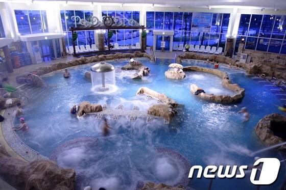 본문 이미지 - 한화리조트 설악 워터피아 아쿠아동 전경.(뉴스1DB)