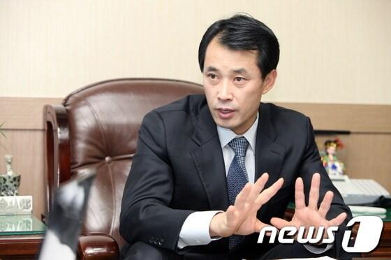 본문 이미지 - 이진용 가평군수. © News1 정원평 기자
