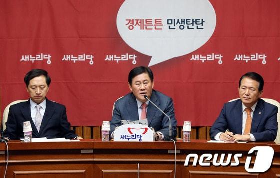 본문 이미지 - 최경환 새누리당 원내대표.2013.10.18/뉴스1 © News1 송원영 기자