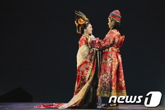 본문 이미지 - 프린세스 웬쳉 공연 장면.(에이투비즈 제공)© News1  
