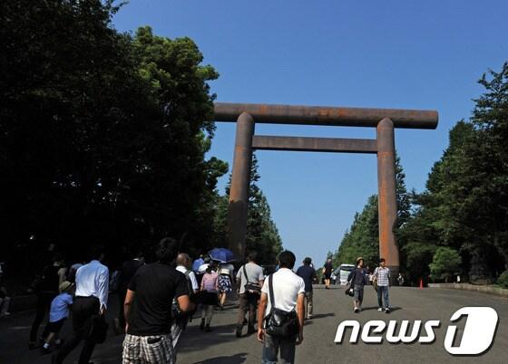 본문 이미지 - 일본 야스쿠니 신사. © AFP=뉴스1 