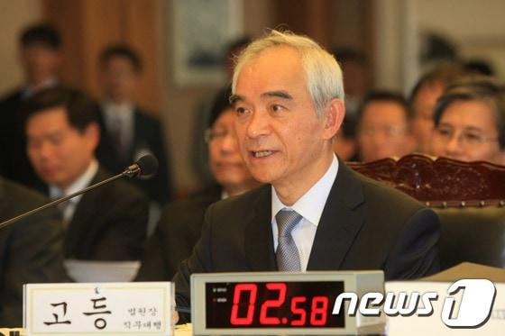 본문 이미지 -  장병우 광주지방법원장&#40;자료사진&#41; © News1   김태성 기자