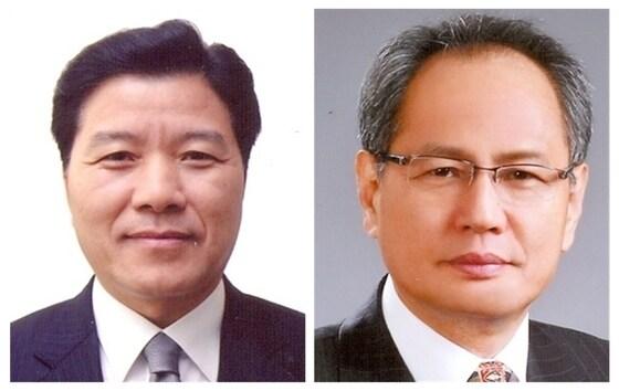 본문 이미지 - 김경안 익산시갑 당협위원장(왼쪽)과 김항술 정읍시 당협위원장./뉴스1 © News1 