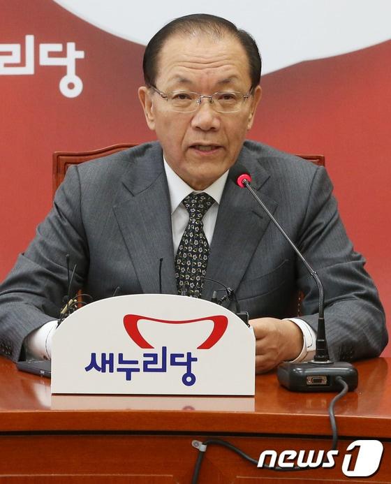 본문 이미지 - 황우여 새누리당 대표. /뉴스1 © News1   송원영 기자