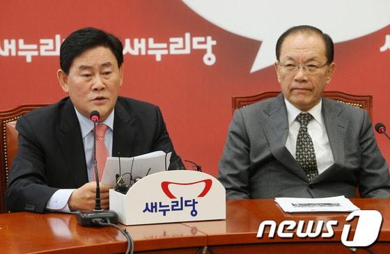 본문 이미지 - 최경환 새누리당 원내대표. 2013.10.28/뉴스1 © News1 송원영 기자