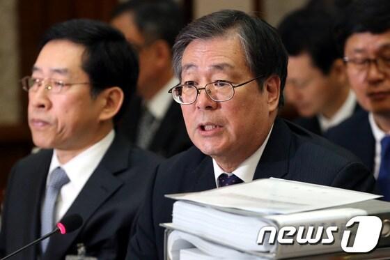 본문 이미지 - 감사원장 내정자인 황찬현 서울중앙지방법원장. © News1 이광호 기자