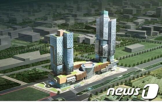 본문 이미지 - 형지글로벌패션복합센터 조감도(제공=형지)© News1  