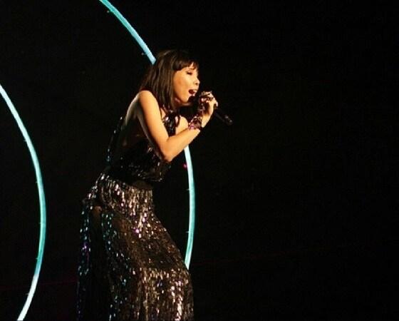 본문 이미지 - '디 엑스 팩터' 무대에서 노래를 부르는 임다미 (사진=임다미 페이스북) © News1  