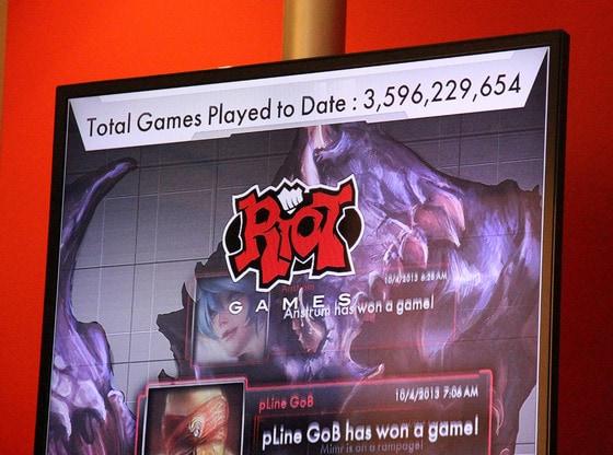 본문 이미지 - 지금까지 리그오브레전드가 플레이된 수가 무려 35억9622만9654회© News1   