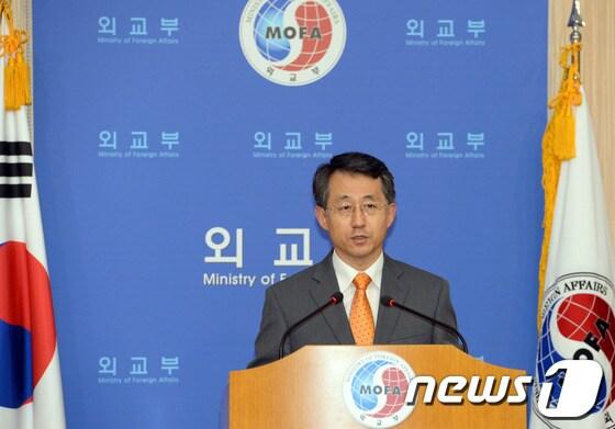 본문 이미지 - 조태영 외교부 대변인. 2013.11.1/뉴스1 © News1 정회성 기자