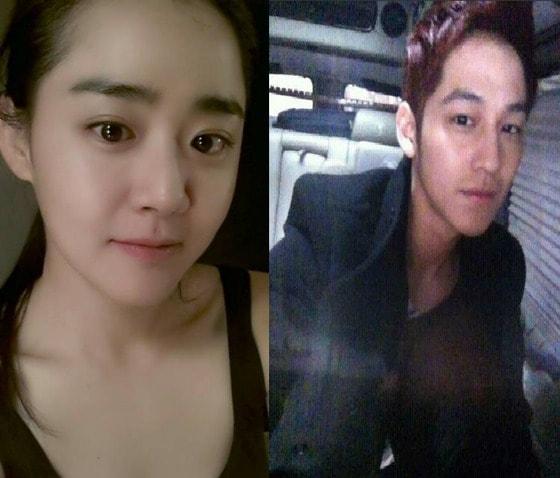 본문 이미지 - 열애사실을 공개한 문근영과 김범 © News1 