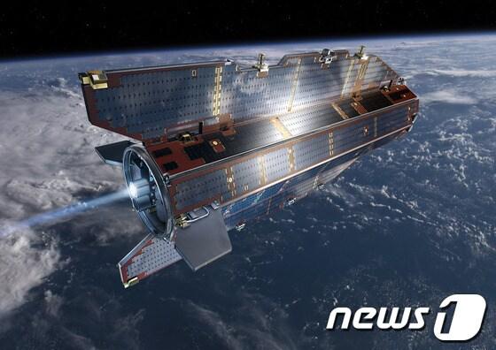 본문 이미지 - 고체위성&#40;ESA 상상도&#41; © News1